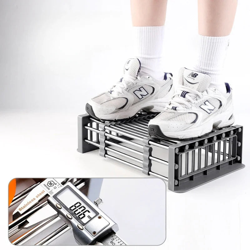 Retractable Kitchen Sink Drain Rack Drain Storage Rack Stainless Steel Bowls Tableware Vegetables Fruits Cleaning Drain Basket