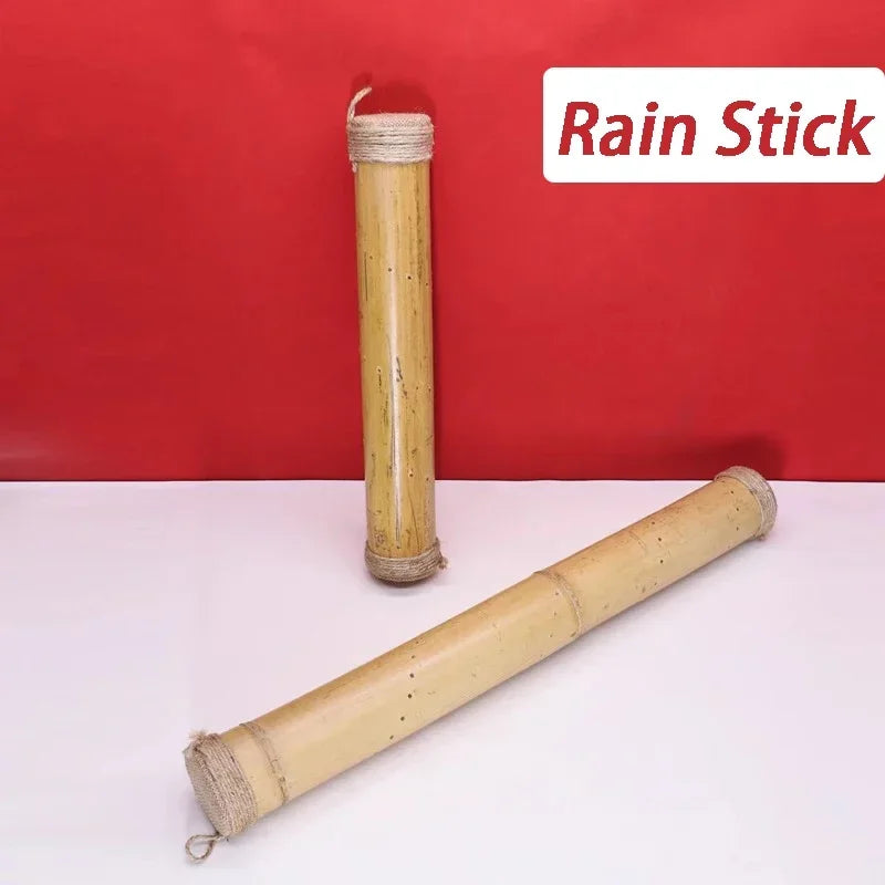 Bamboo Sound Therapy Rain Stick Meditation Instrument Yoga Spiritual Healing Sound Rainmaker Shaker Relaxation Orff Instruments