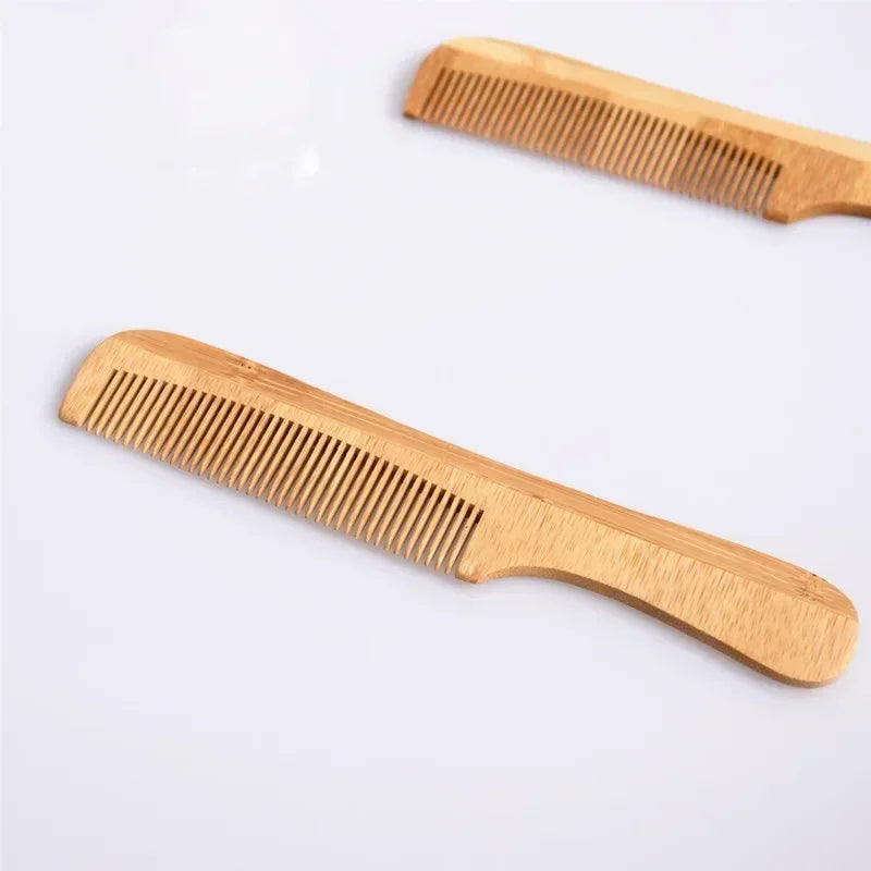 Handmade wooden bamboo comb, natural anti-static massage and hair care comb, men's and women's hair styling tool hair brush