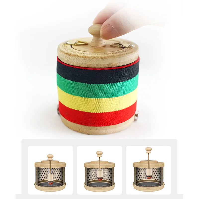 Bamboo Wooden Moxa Roll Burner Environment-friendly Paint-free Wooden Moxibustion Tool Warm Meridian Massage Therapy Health Care