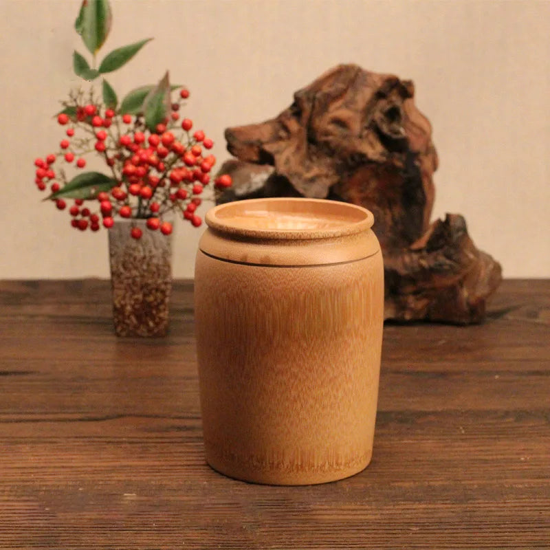 Bamboo Tea Container  Bamboo Tube  White Tea  Tea Packaging Box Storage Wooden Box