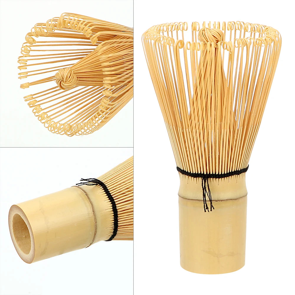 Japanese Ceremony Bamboo Chasen 100 Matcha Green Tea Powder Whisk Tea Brush Kitchen Accessories Tea Tool