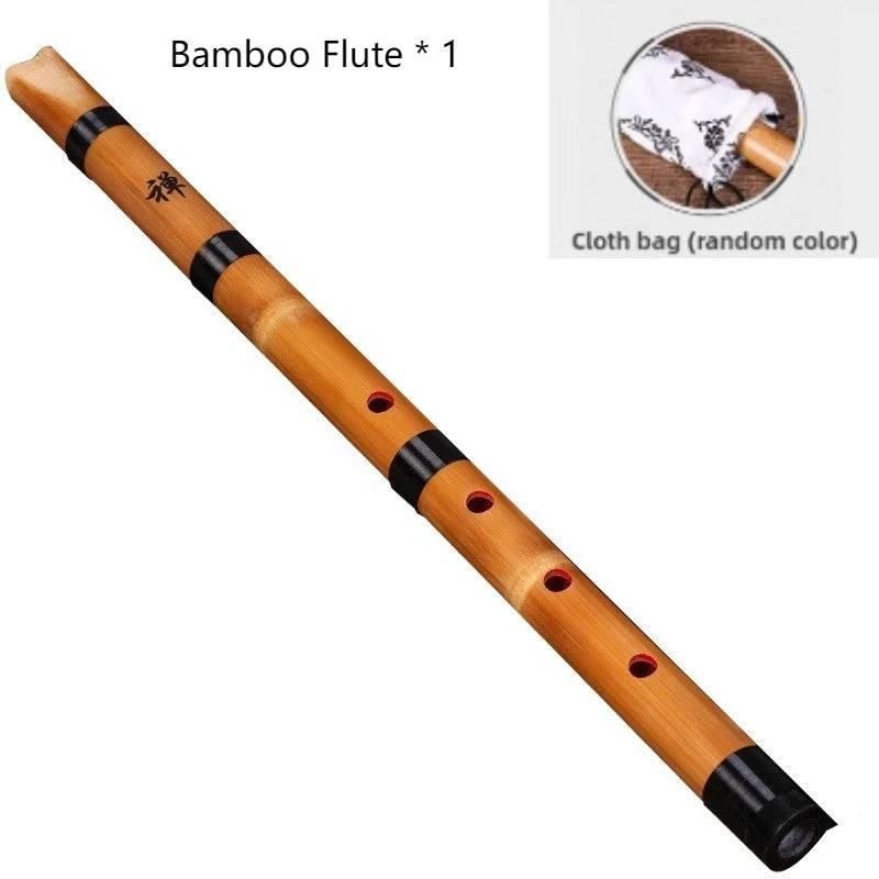 Bamboo Flute Professional Adult Beginners Flutes Children Handheld Orff Instruments Handmade Portable Musical Instruments