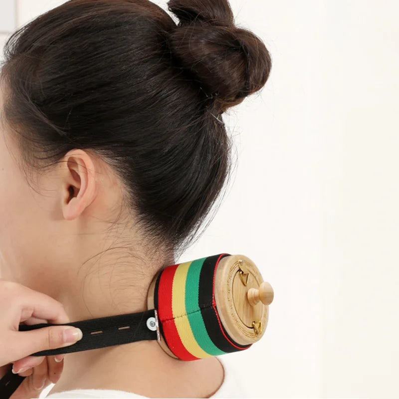 Bamboo Wooden Moxa Roll Burner Environment-friendly Paint-free Wooden Moxibustion Tool Warm Meridian Massage Therapy Health Care