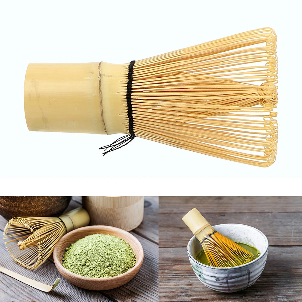 Japanese Ceremony Bamboo Chasen 100 Matcha Green Tea Powder Whisk Tea Brush Kitchen Accessories Tea Tool